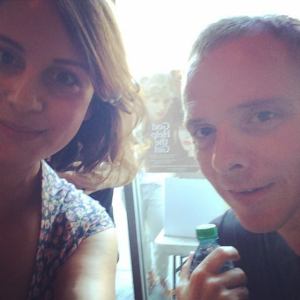 My Selfie with Stuart at Origami Vinyl on Sunset